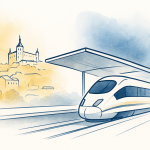 vivir en Toledo y trabajar en Madrid, estación de tren de Toledo