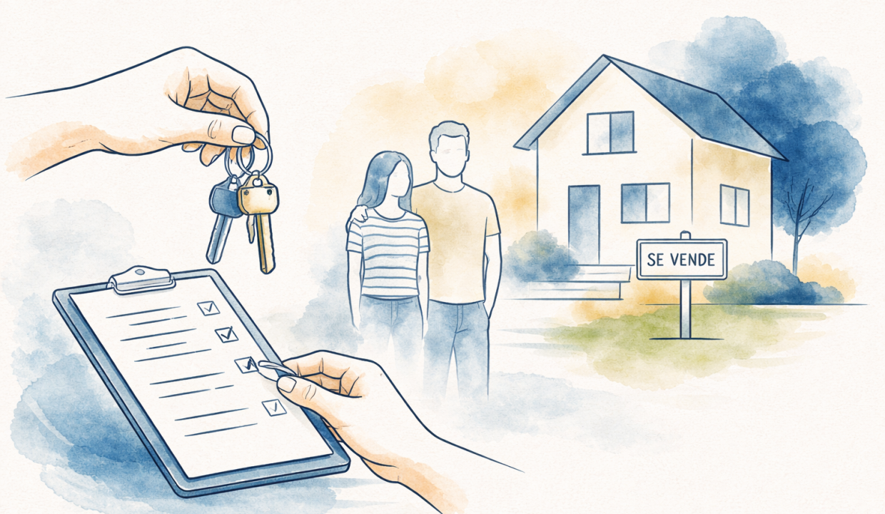 venta vivienda con inquilino en Toledo