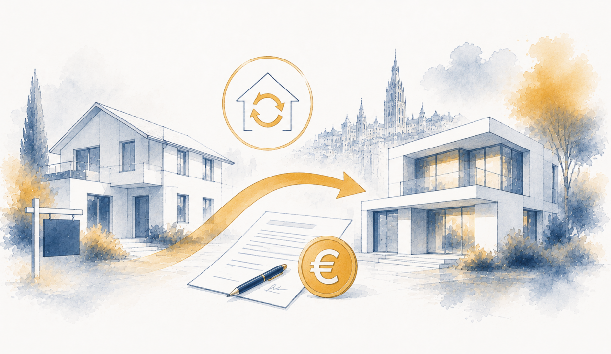 venta de vivienda habitual para reinvertir en una nueva casa y evitar pagar IRPF